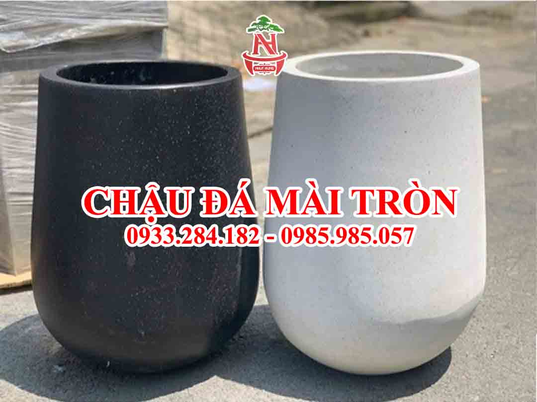 chậu đá mài hình tròn